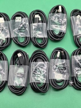 New Vortex OEM USB-A to USB-C Charging Cable 3ft Bundle Lot- 14